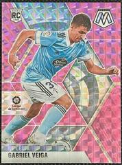 Gabriel Veiga [Pink Mosaic] #80 Soccer Cards 2020 Panini Mosaic La Liga Prices