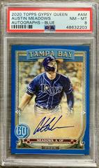 Austin Meadows [Blue] #AM Baseball Cards 2020 Topps Gypsy Queen Autographs Prices