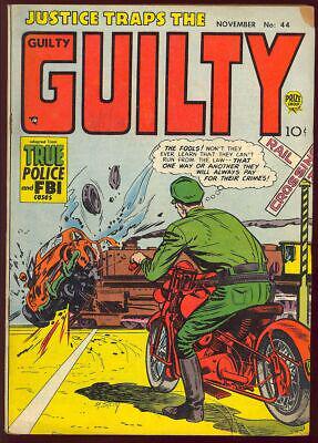 Justice Traps the Guilty #44 (1952) Comic Books Justice Traps the Guilty