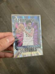 Karl-Anthony Towns [Purple Laser] #18 Basketball Cards 2020 Donruss Franchise Features Prices