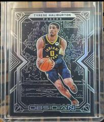 Tyrese Haliburton #101 Basketball Cards 2021 Panini Obsidian Prices