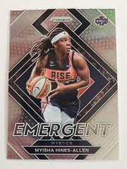 Myisha Hines Allen Basketball Cards 2022 Panini Prizm WNBA Emergent Prices