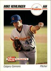 Mike Remlinger #31 Baseball Cards 1992 Skybox AAA Prices