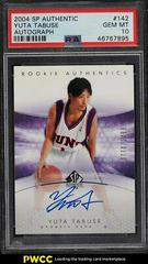 Yuta Tabuse [Autograph] Basketball Cards 2004 SP Authentic Prices