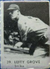 Lefty Grove #39 Baseball Cards 1950 R423 Prices
