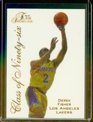 Derek Fisher Class of 96 #7 Basketball Cards 1996 Flair Showcase Class of '96 Prices