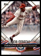 Bob Gibson #PP-9 Baseball Cards 2022 Topps Update Paragons of the Postseason Prices