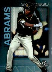 CJ Abrams [Chartreuse] #TOP-10 Baseball Cards 2020 Bowman Platinum Top Prospects Prices