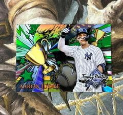 Aaron Judge [Green] Baseball Cards 2022 Stadium Club Chrome Trophy Hunters Prices