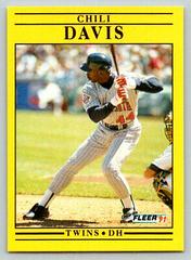 Chili Davis #U-36 Baseball Cards 1991 Fleer Update Prices