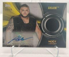 Akam #A-AK Wrestling Cards 2018 Topps WWE NXT Autographs Prices