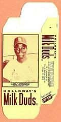 Lou Brock Baseball Cards 1971 Milk Duds Complete Box Prices