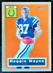 Reggie Wayne [Retrofractor] Football Cards 2001 Topps Heritage Prices