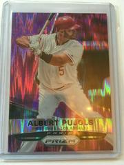 Albert Pujols [Purple Flash Prizm] #20 Baseball Cards 2015 Panini Prizm Prices