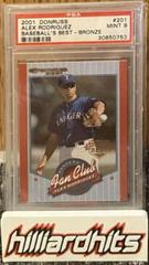 Alex Rodriguez [Baseball's Best Bronze] #201 Baseball Cards 2001 Donruss Prices