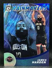 James Harden [Blue] Basketball Cards 2019 Panini Donruss Optic Rainmakers Prices