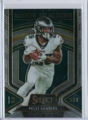 Miles Sanders Football Cards 2019 Panini Select Rookie Selections Prices