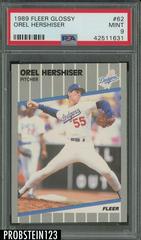 Orel Hershiser #62 Baseball Cards 1989 Fleer Glossy Prices