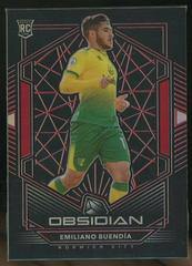 Emiliano Buendia [Red] Soccer Cards 2019 Panini Obsidian Prices