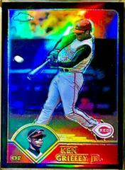 Ken Griffey Jr. [Black Refractor] Baseball Cards 2003 Topps Chrome Prices