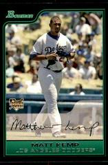 Matt Kemp Baseball Cards 2006 Bowman Chrome Draft Picks & Prospects Prices