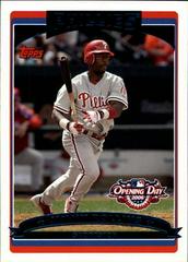 Jimmy Rollins Baseball Cards 2006 Topps Opening Day Prices