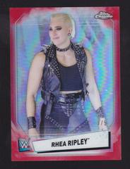 Rhea Ripley [Red Refractor] Wrestling Cards 2021 Topps Chrome WWE Prices