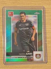 Nadiem Amiri [Green Refractor] #66 Soccer Cards 2020 Topps Chrome Bundesliga Prices