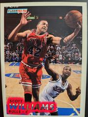 Scott Williams #33 Basketball Cards 1993 Fleer Prices
