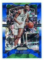 Bill Russell [Blue Ice] Basketball Cards 2019 Panini Prizm Prices
