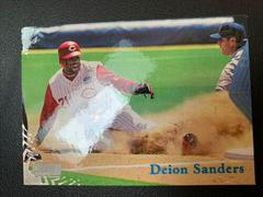 Deion Sanders #225 Baseball Cards 1998 Stadium Club Prices