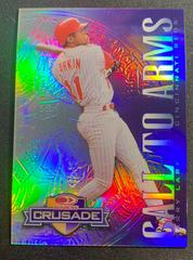 Barry Larkin [Purple] Baseball Cards 1998 Donruss Crusade Prices