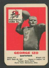 George Izo #3 Football Cards 1960 Mayrose Cardinals Prices