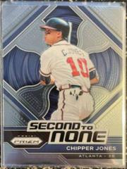 Chipper Jones #SN12 Baseball Cards 2023 Panini Prizm Second to None Prices