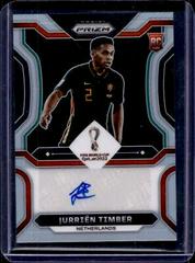 Jurrien Timber [Silver] #S-JTB Soccer Cards 2022 Panini Prizm World Cup Signatures Prices
