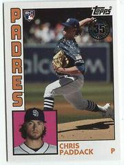 Chris Paddack #84-15 Baseball Cards 2019 Topps Update 1984 Baseball Prices