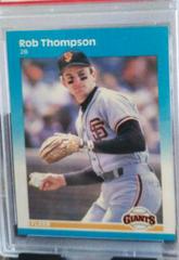 Rob Thompson #285 Baseball Cards 1987 Fleer Prices