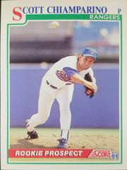 Scott Chiamparino Baseball Cards 1991 Score Prices