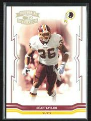 Sean Taylor [Gold Holofoil] Football Cards 2005 Panini Donruss Throwback Threads Prices