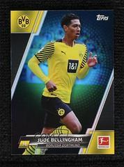 Jude Bellingham [Black Foil] Soccer Cards 2021 Topps Bundesliga Prices