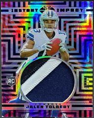 Jalen Tolbert [Red] #II-JT Football Cards 2022 Panini Illusions Instant Impact Prices