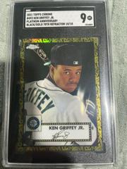 Ken Griffey Jr. [Black Gold] #493 Baseball Cards 2021 Topps Chrome Platinum Anniversary Prices
