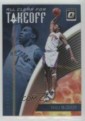 Tracy McGrady #10 Basketball Cards 2018 Panini Donruss Optic All Clear for Takeoff Prices