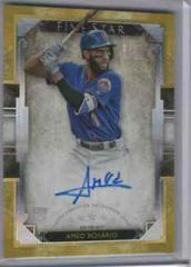 Amed Rosario [Gold] #FSA-AR Baseball Cards 2018 Topps Five Star Autographs Prices