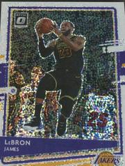 LeBron James [White Sparkl] Basketball Cards 2020 Panini Donruss Optic Prices