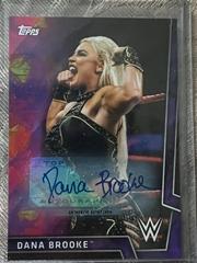 Dana Brooke [Purple Autograph] Wrestling Cards 2018 Topps WWE Women's Division Prices