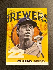 Christian Yelich #MA-18 Baseball Cards 2022 Topps Gallery Modern Artists Prices