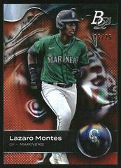 Lazaro Montes [Orange] #TOP-42 Baseball Cards 2023 Bowman Platinum Top Prospects Prices