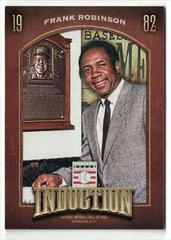 Frank Robinson #1 Baseball Cards 2013 Panini Cooperstown Induction Prices