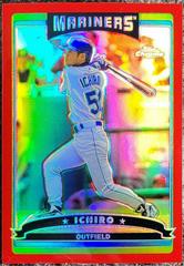 Ichiro [Red Refractor] #136 Baseball Cards 2006 Topps Chrome Prices